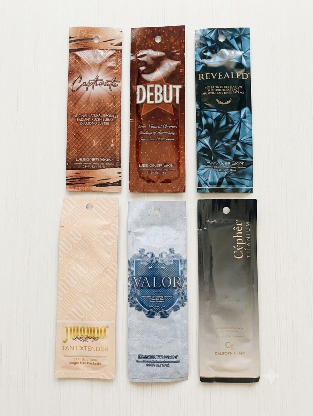 6 Packs Of Indoor Tanning Lotion- Tanning Bed